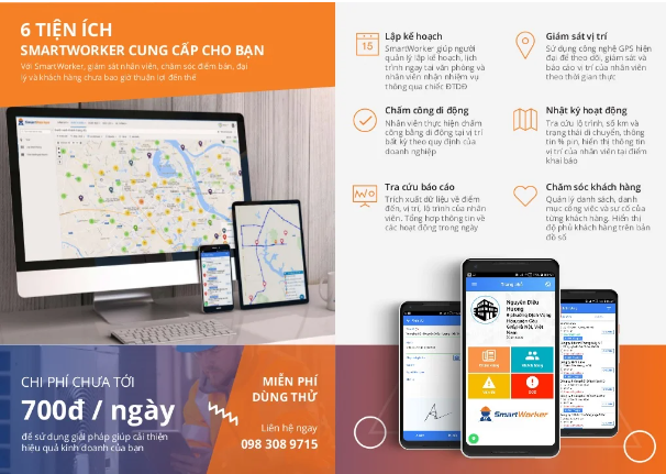 3. Phần mềm quản lý công việc SmartWorker