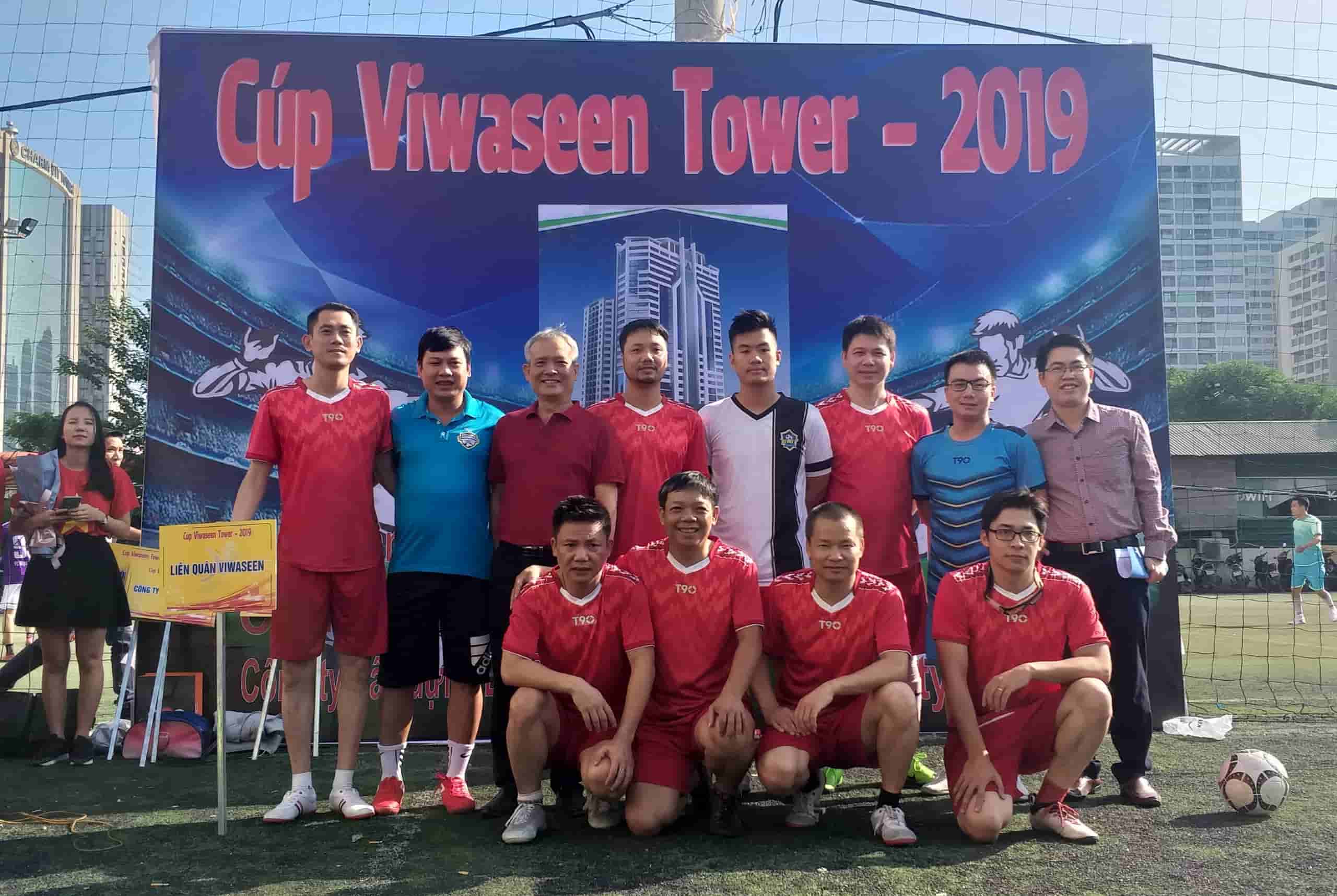 OOC tham dự giải bóng đá Cúp Viwaseen Tower - Năm 2019