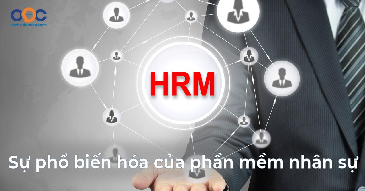HRM và sự phổ biến hóa của phần mềm nhân sự