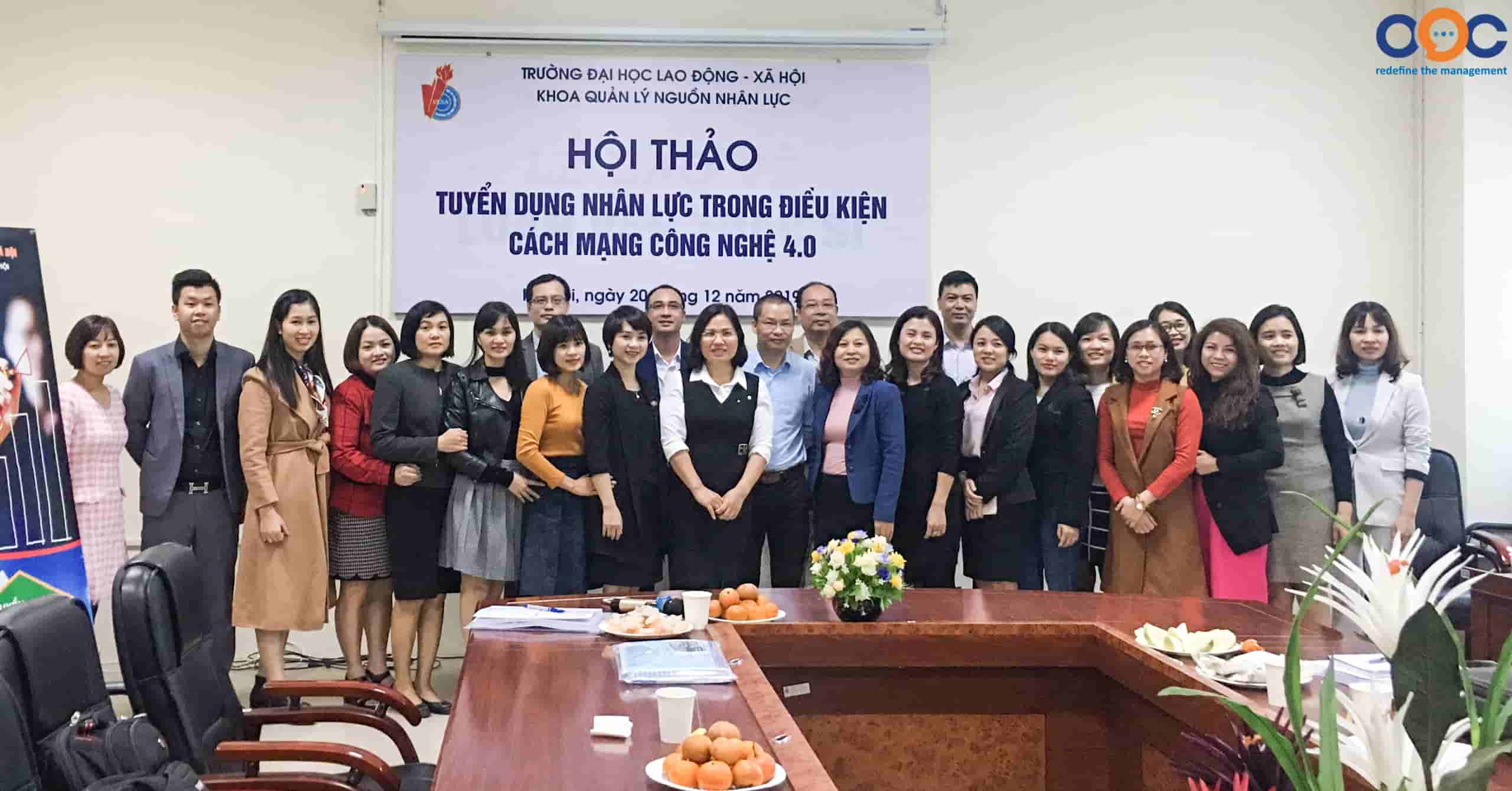 Tuyển dụng nhân lực trong CMCN 4.0 - Hội thảo tại Đại học Lao động – Xã hội (2)