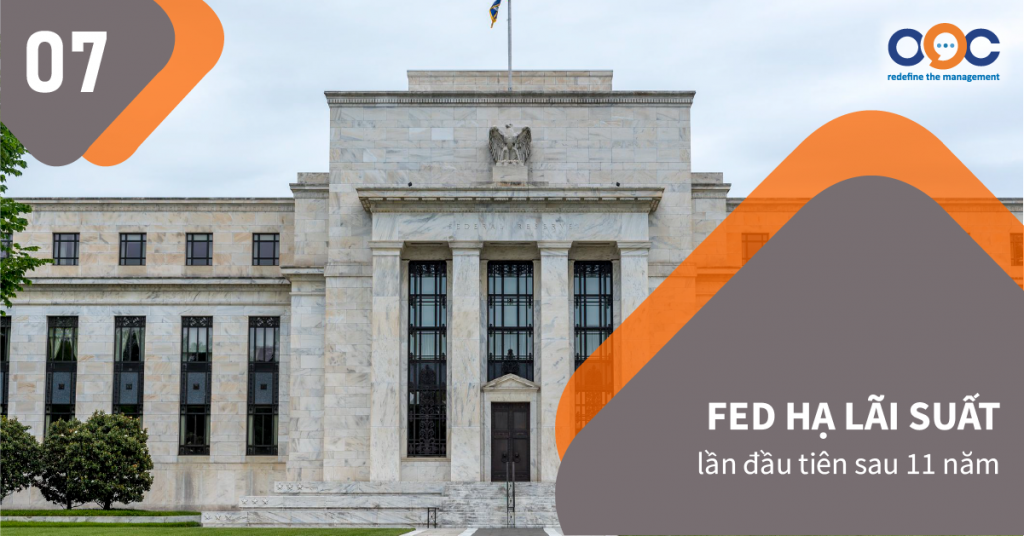 Biến động của kinh tế thế giới khiến Cục Dự trữ liên bang (Fed) hạ lãi suất liên tục, giảm xuống mức 1,5-1,75% để giúp nền kinh tế Mỹ duy trì đà ổn định