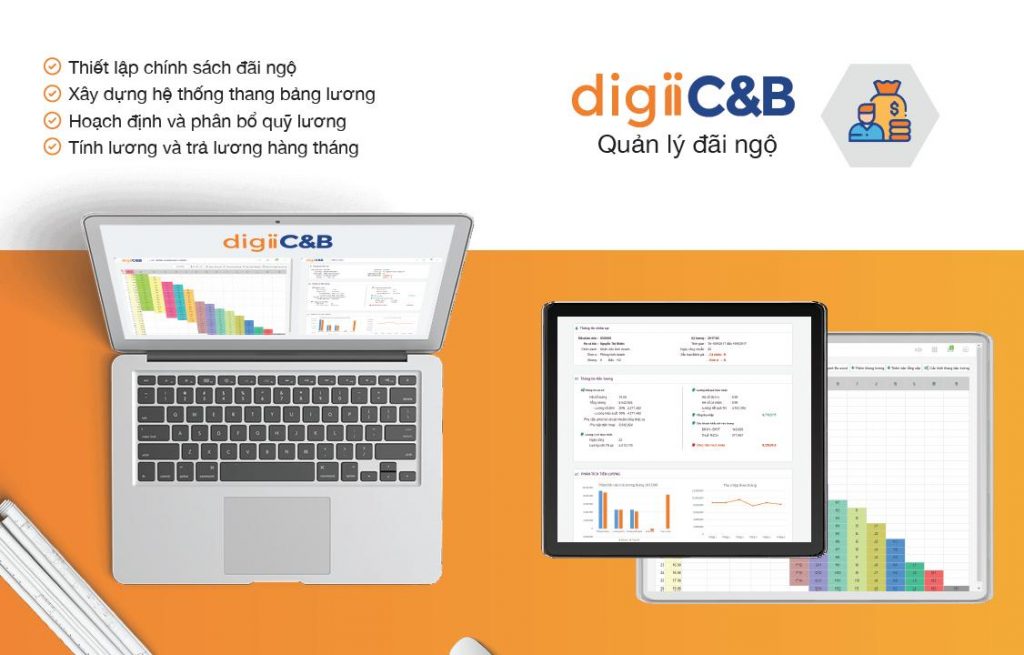 Phần mềm Quản lý Lương digiiC&B