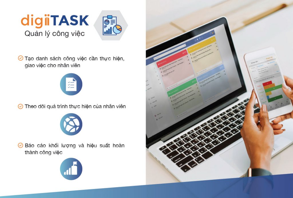 Phần mềm quản lý phần mềm digiiTask
