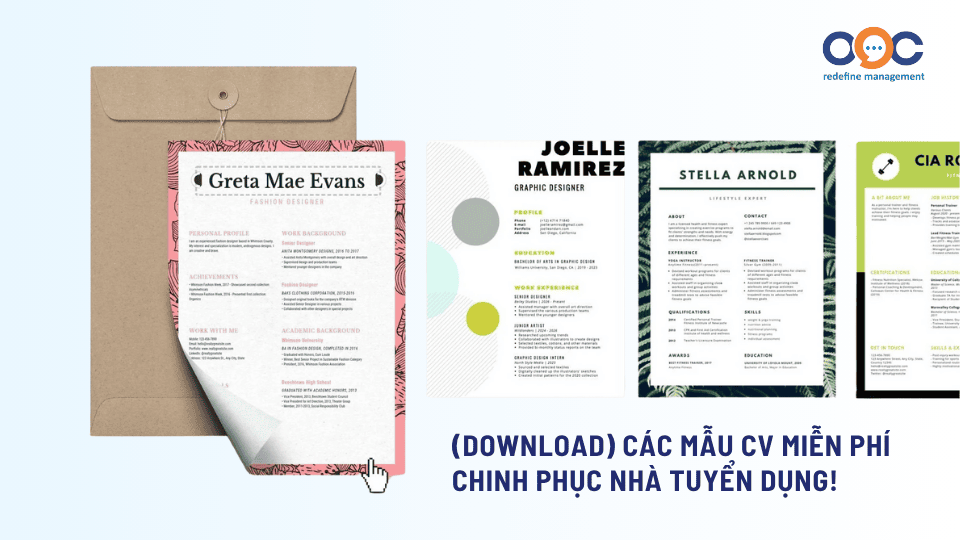 (DOWNLOAD) Các mẫu CV miễn phí chinh phục nhà tuyển dụng!