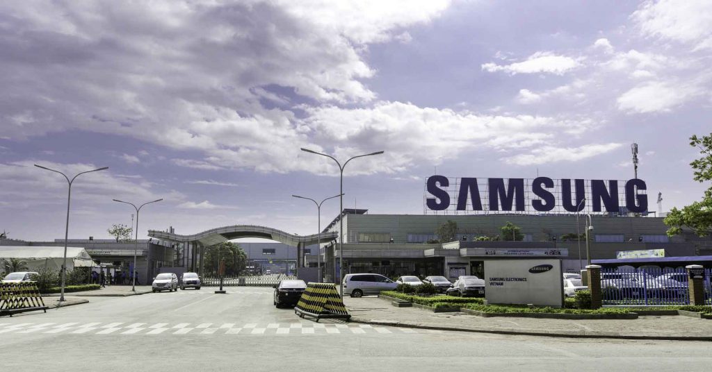 Samsung có sự ảnh hưởng nhiều tới lao động Việt Nam