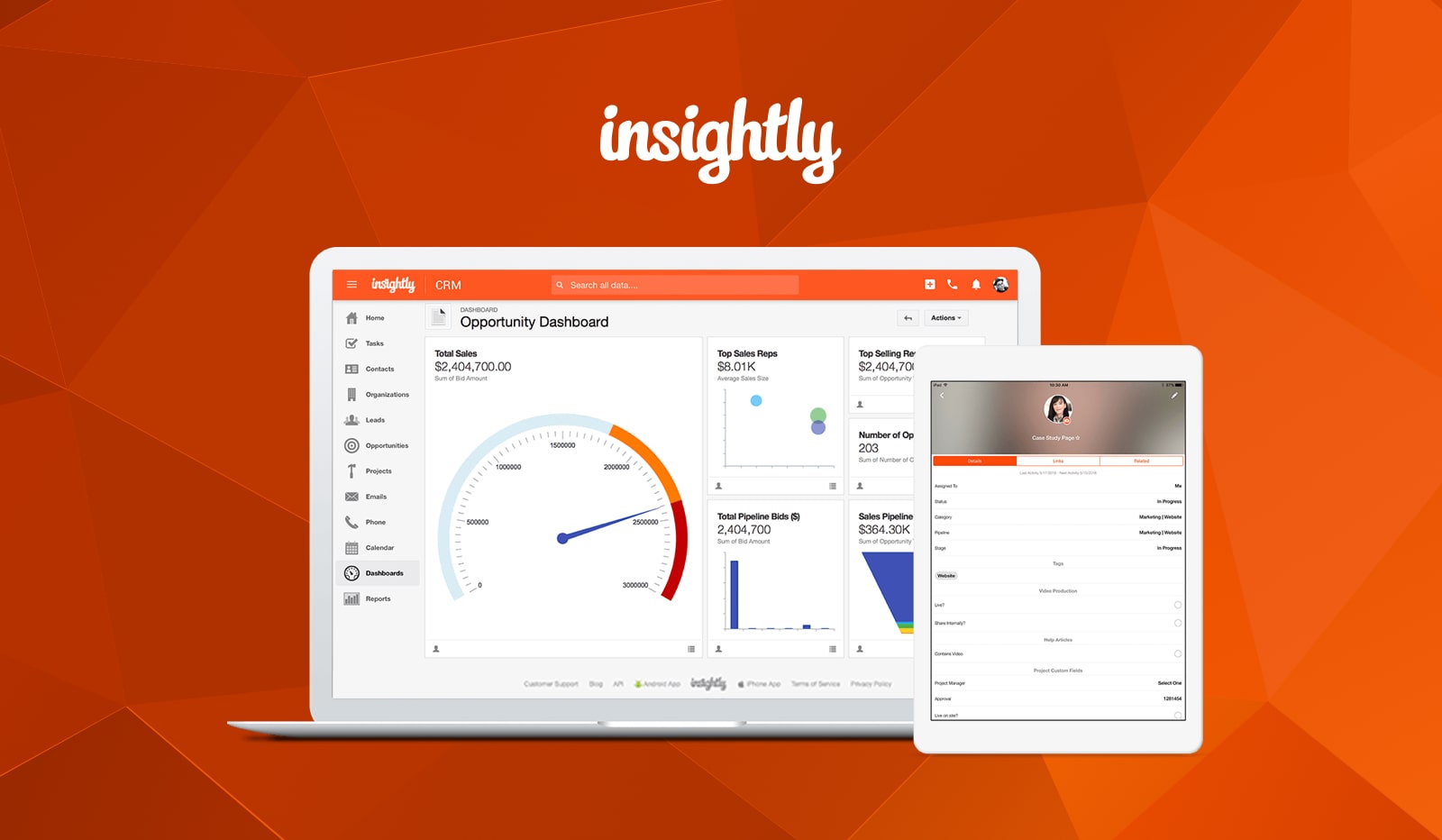 📌Phần mềm Insightly CRM