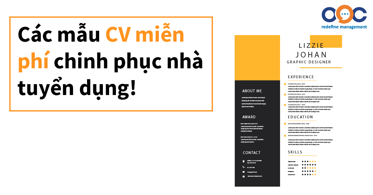 (DOWNLOAD) Mẫu CV xin việc chuyên nghiệp - Chìa khóa để có việc làm tốt!