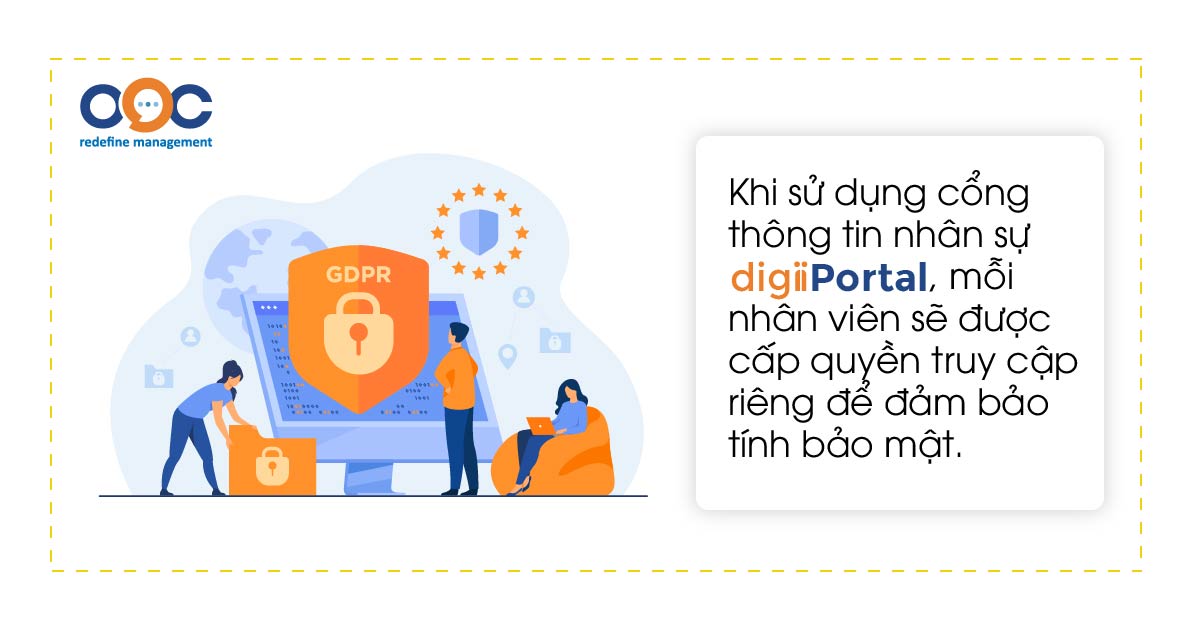 Phần mềm cổng thông tin nhân sự digiiPortal