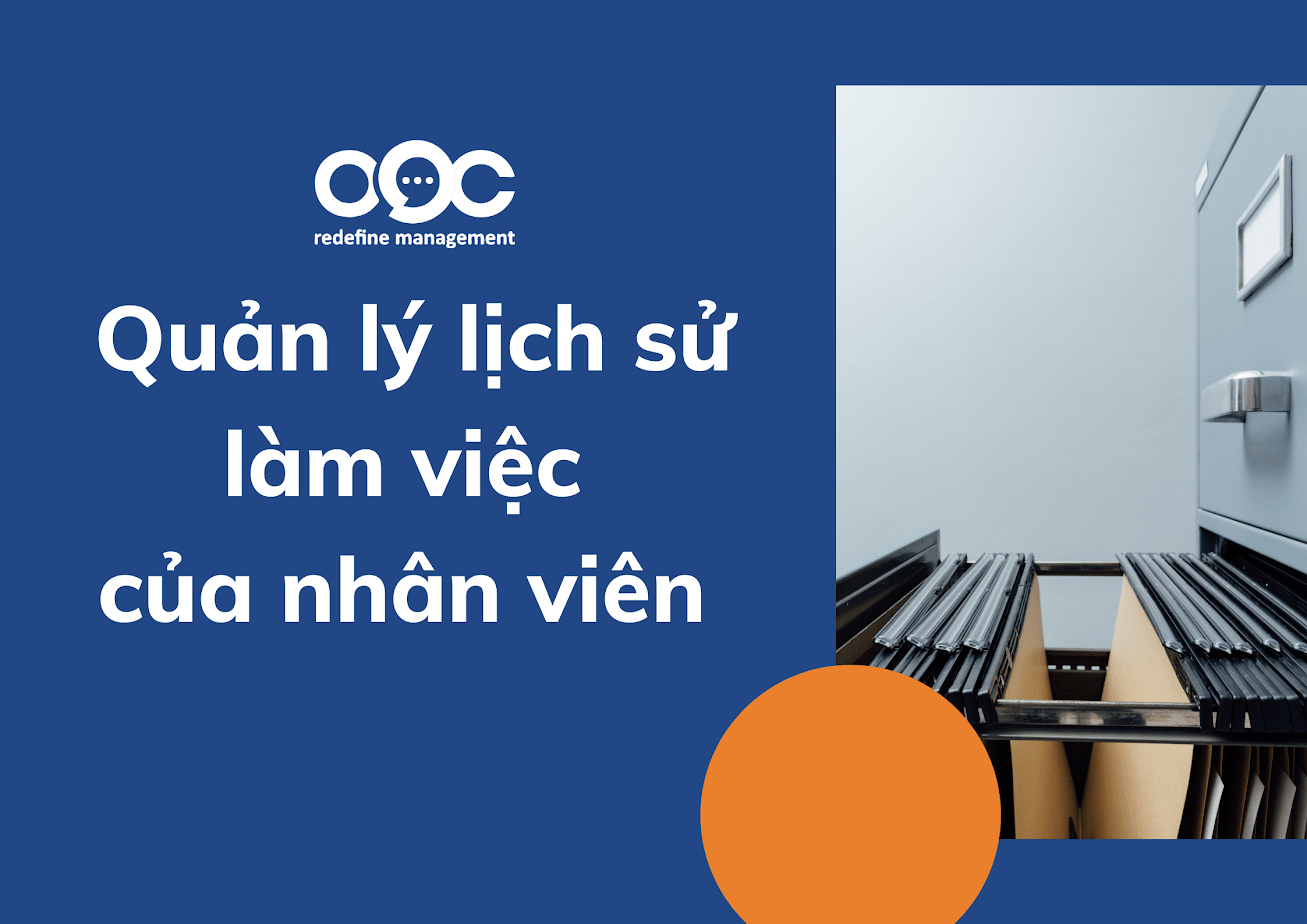 Quản lý lịch sử làm việc của nhân viên