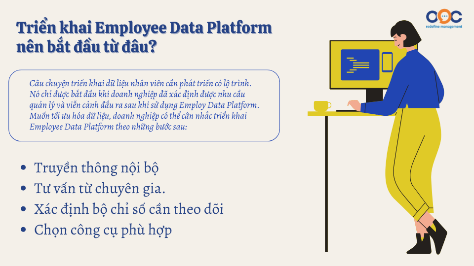 Triển khai Employee Data Platform nên bắt đầu từ đâu