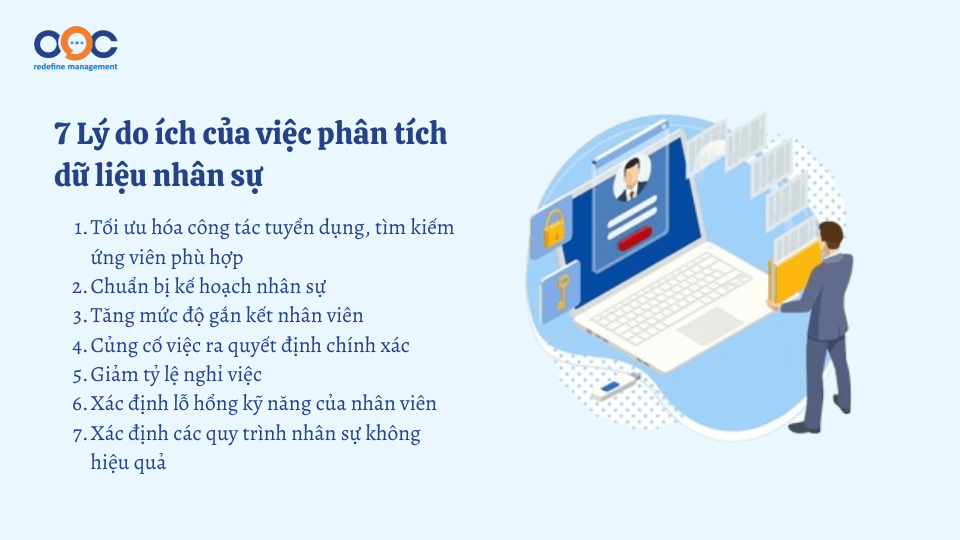 7 Lý do ích của việc phân tích dữ liệu nhân sự