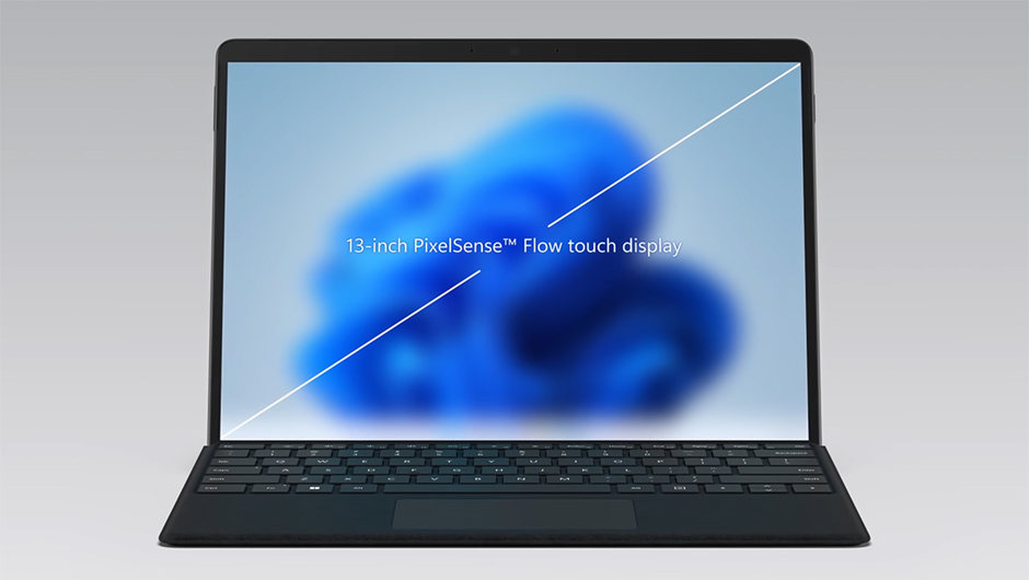 Màn hình rộng đến 13 inch của Surface Pro 8