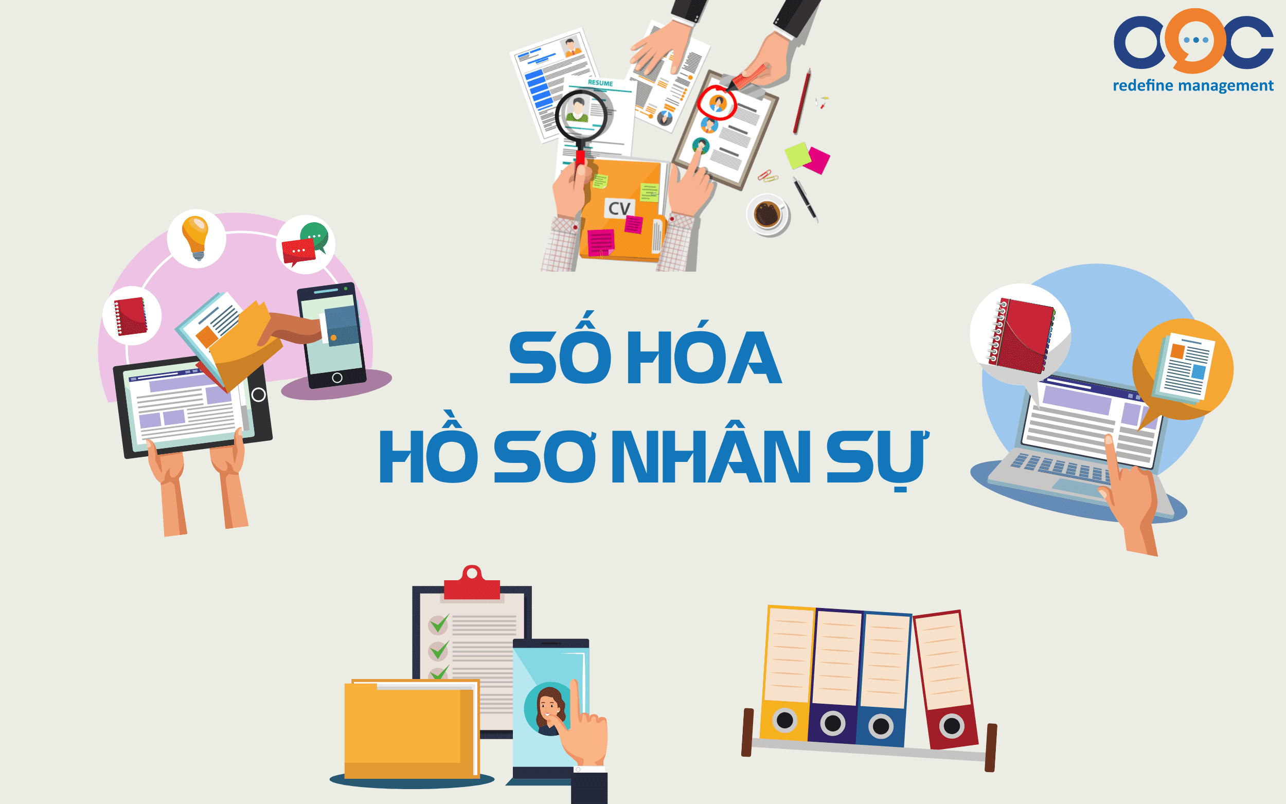 Số hóa hồ sơ nhân sự là gì Lợi ích của số hóa hồ sơ nhân sự