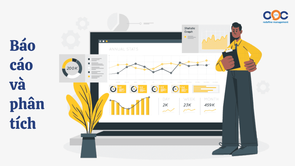 Báo cáo và phân tích - 1 trong các tính năng phần mềm quản lý tài liệu phải có