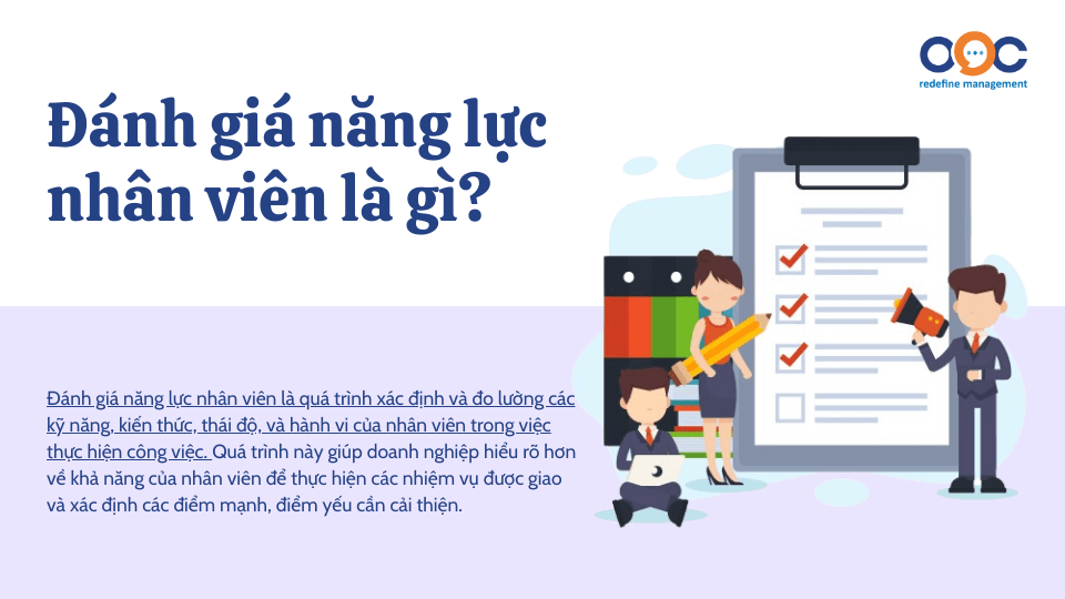 Đánh giá năng lực nhân viên là gì