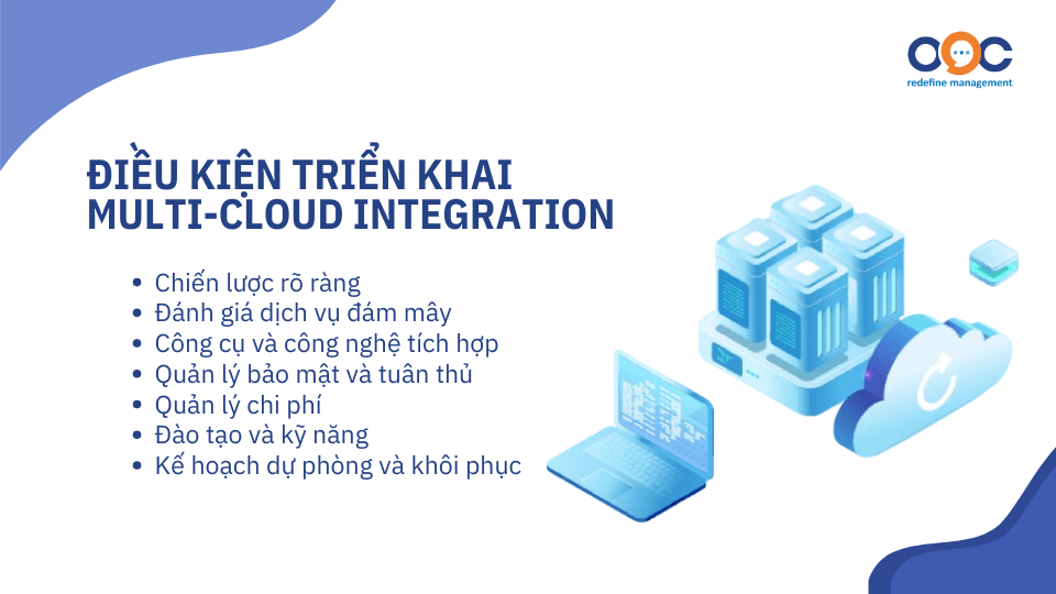 Điều kiện triển khai multi-cloud integration