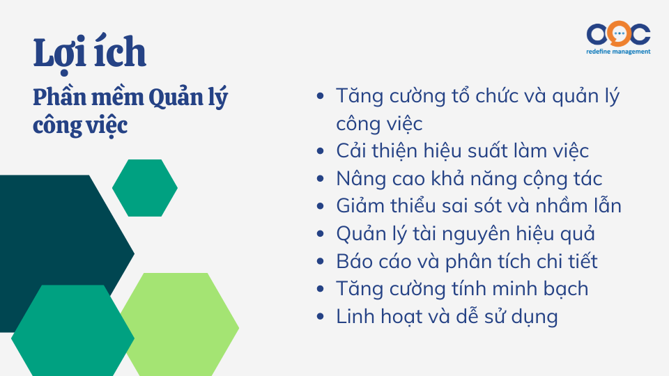 Lợi ich của phần mềm Phần mềm