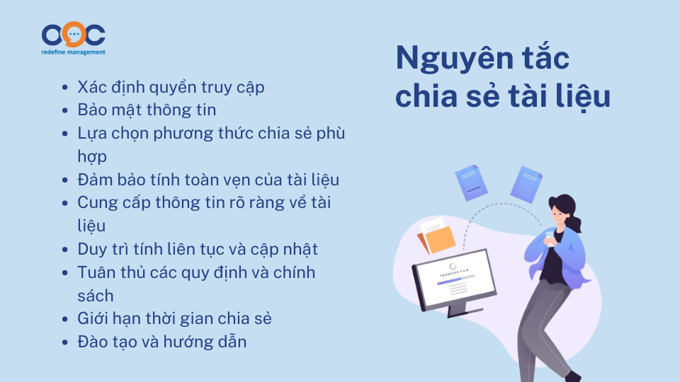 Nguyên tắc chia sẻ tài liệu