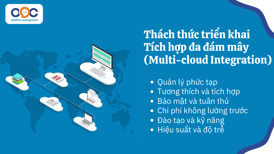 Thách thức triển khai Tích hợp đa đám mây (Multi-cloud Integration)