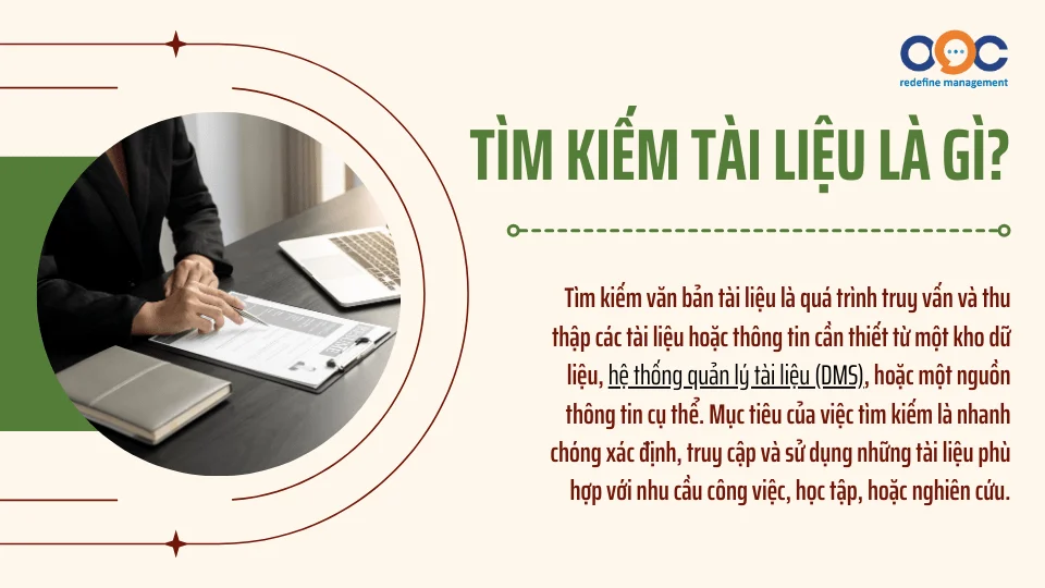 Tìm kiếm tài liệu là gì