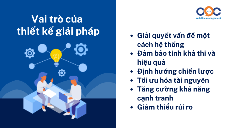 Vai trò của thiết kế giải pháp