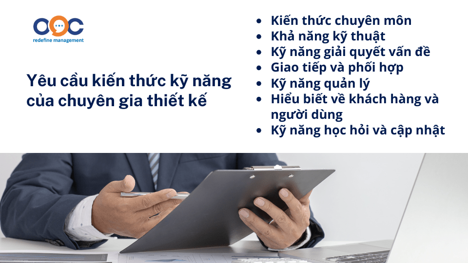 Yêu cầu kiến thức kỹ năng của chuyên gia thiết kế giải pháp