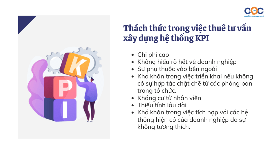 Những thách thức trong việc thuê tư vấn xây dựng hệ thống KPI