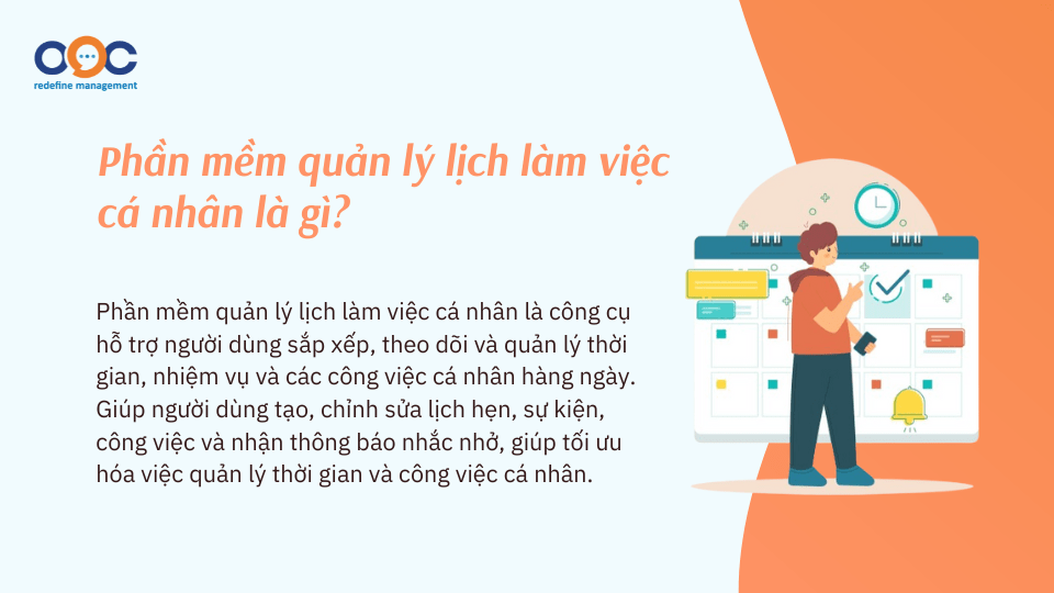 Phần mềm quản lý lịch làm việc cá nhân là gì