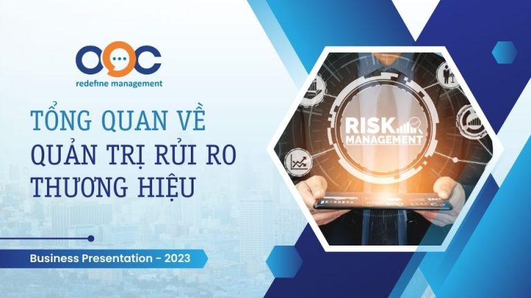 tổng quan về quản trị rủi ro thương hiệu