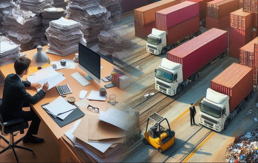 Quản lý tài liệu doanh nghiệp logistics