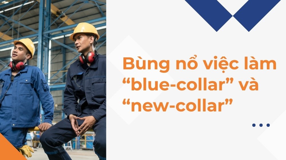 bùng nổ việc làm blue collar và new collar