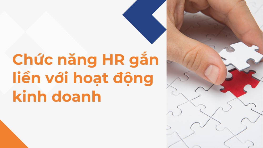 chức năng nhân sự gắn với hoạt động kinh doanh