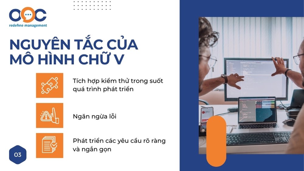 nguyên tắc mô hình chữ v