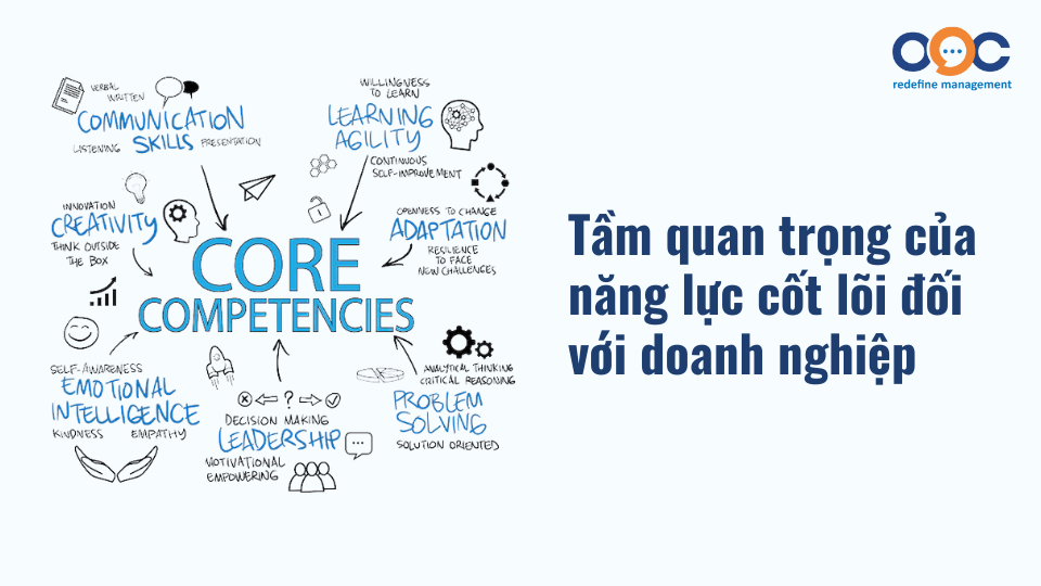 Tầm quan trọng của năng lực cốt lõi đối với doanh nghiệp