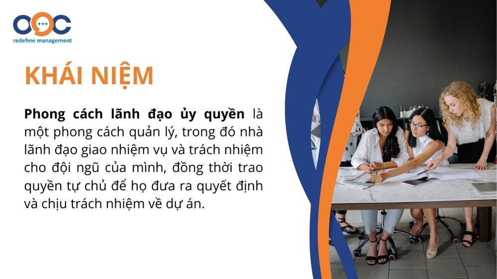 khái niệm phong cách lãnh đạo ủy quyền