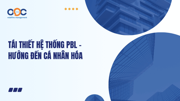 Tái thiết hệ thống PBL - Hướng đến cá nhân hóa
